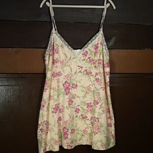Feminine 1X Pink by Kmart Flirty & Girly Nighty Pink Floral